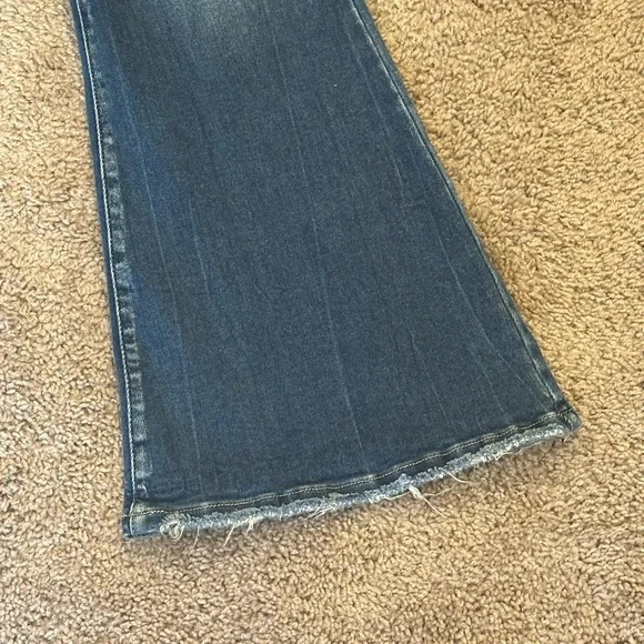 KanCan Dark Blue Flare Jeans Women’s Size 31 - Picture 2 of 9